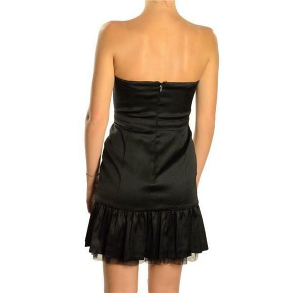 BCBGMaxAzria Satin Cocktail Dress - Picture 6 of 6